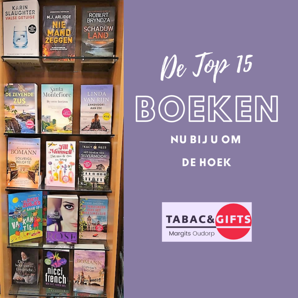 Top 15 boeken | Margits Oudorp